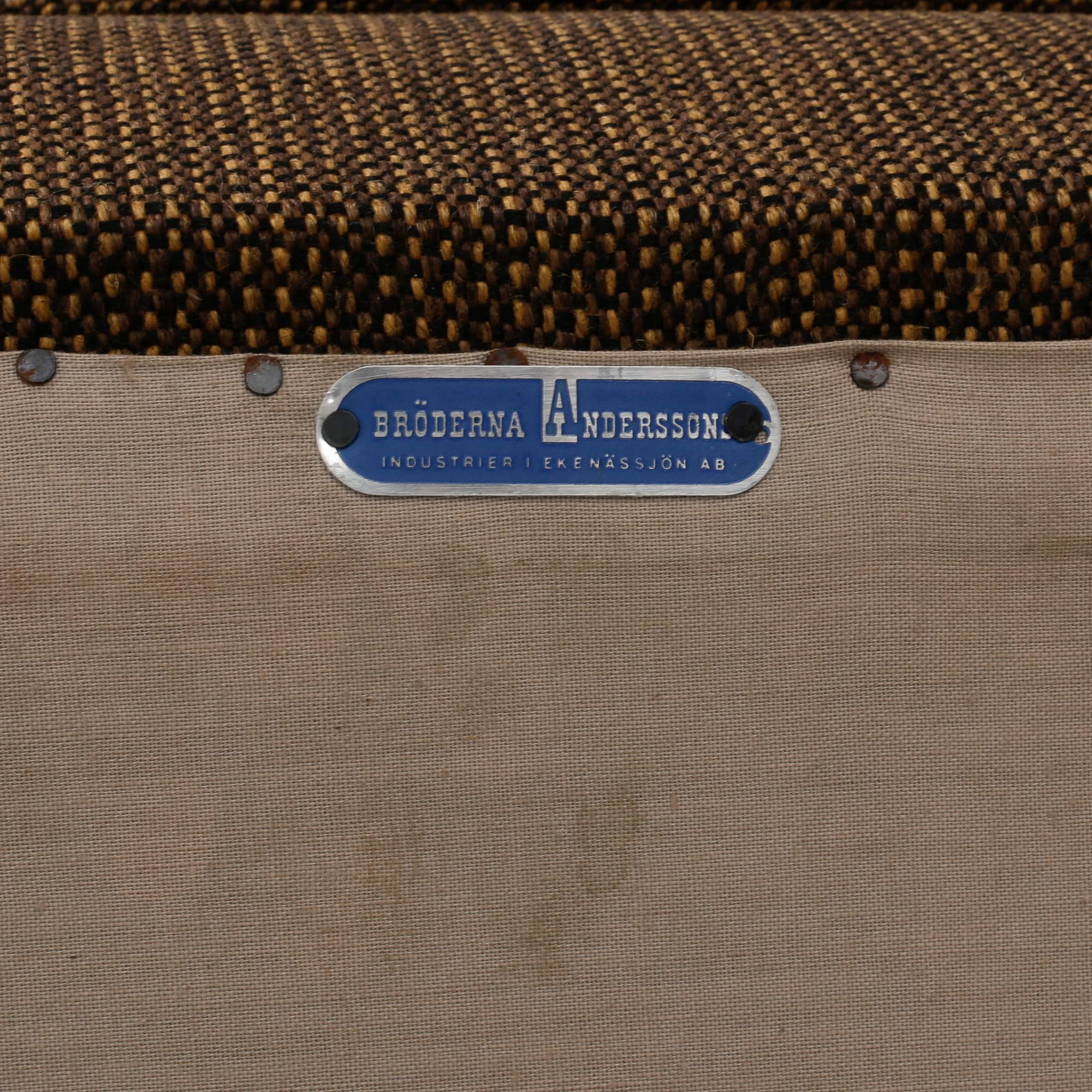 FÅTÖLJER, 2 st, Bröderna Andersson samt Dux, 1960-tal.