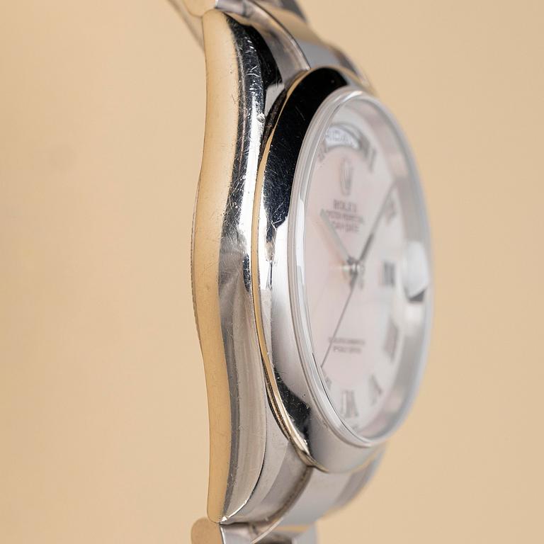 Rolex, Day-Date, "Mother of Pearl Dial", "First Year Production", ca 2000.