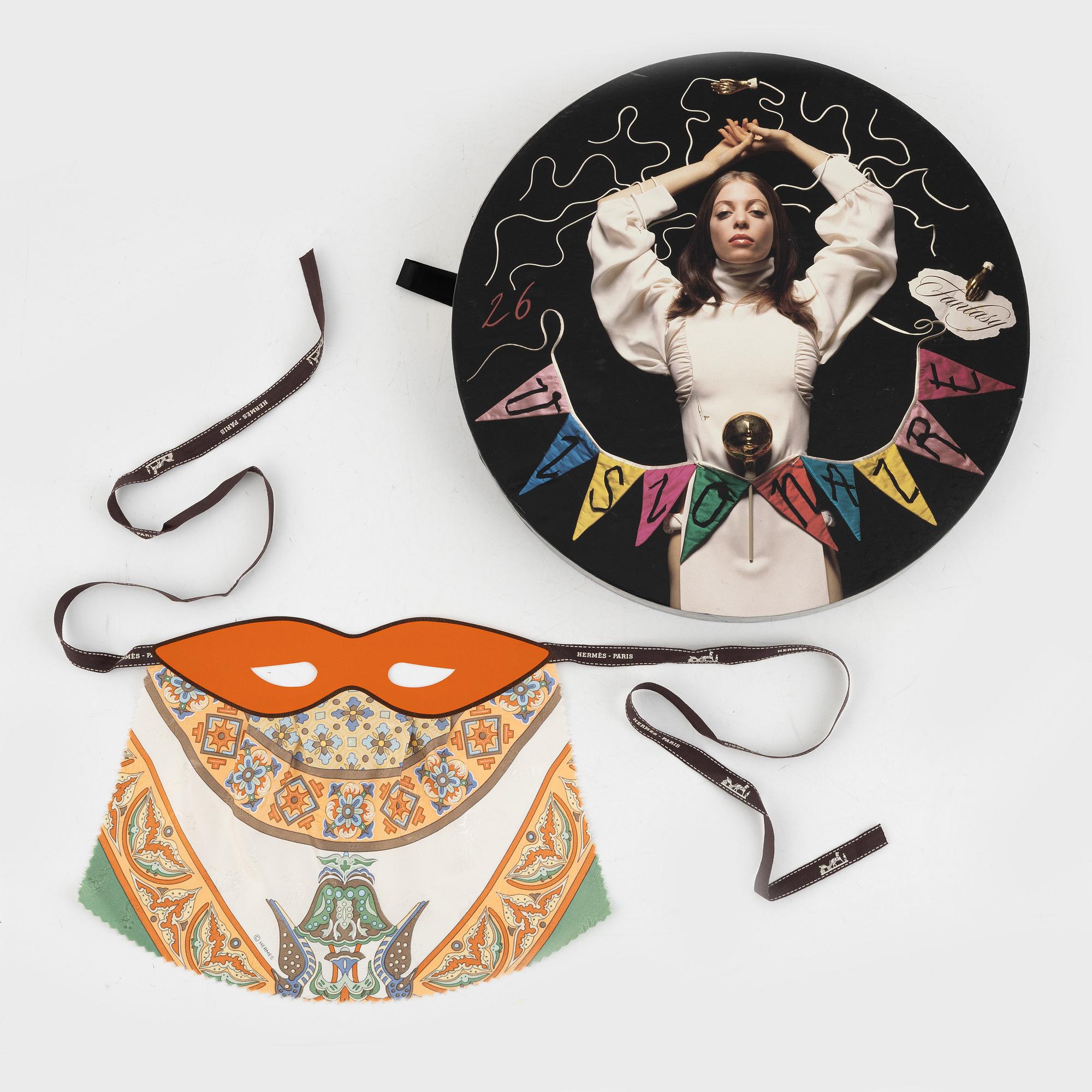 Hermès, Visionaire, no. 26, photo book with Silk Mask