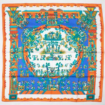 Hermès, scarf, "Astres et Soleils".