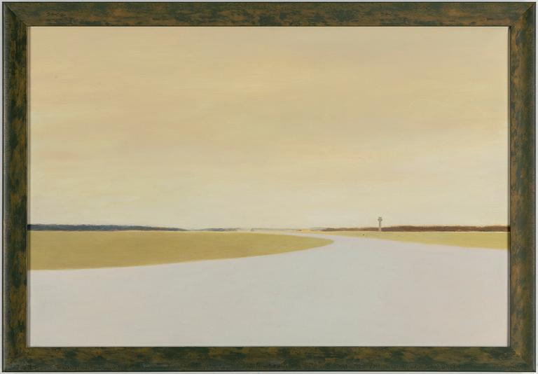 ANDERS UDD, acrylic on canvas, signed verso.