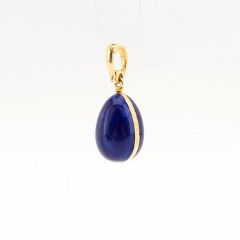 Fabergé pendant in 18K gold and enamel, numbered 316/1000 by Victor Mayer.