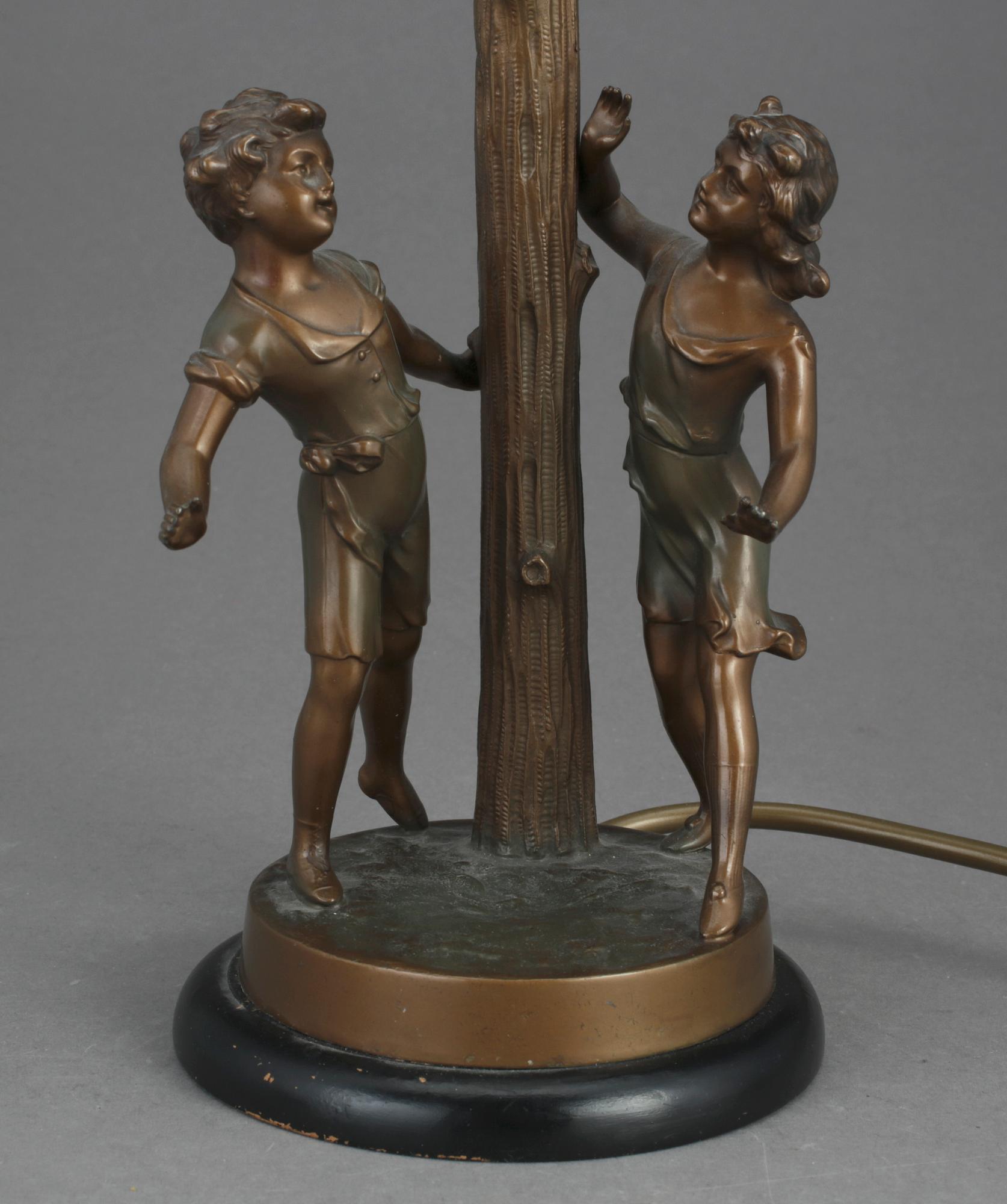 BORDSLAMPA, 1900-talets början.