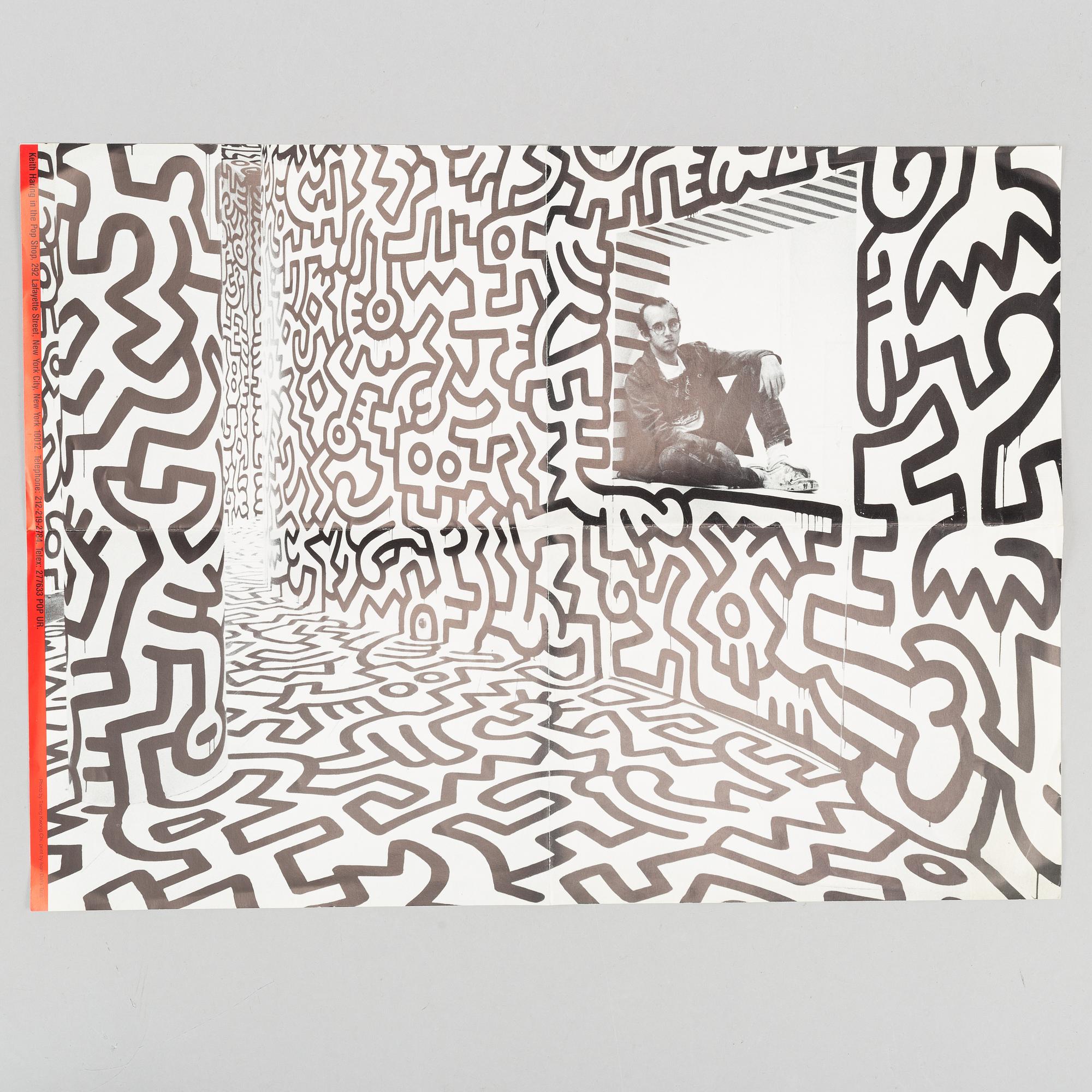 Keith Haring, Book published by Tony Shafrazi Gallery.