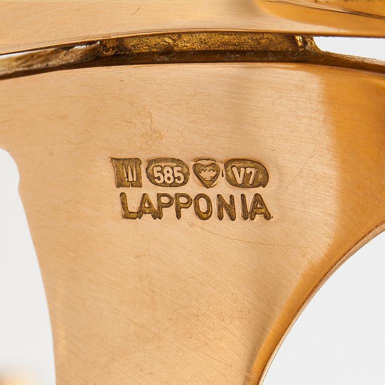 Björn Weckström, "Charisma", a 14K gold bracelet. Lapponia 1974.