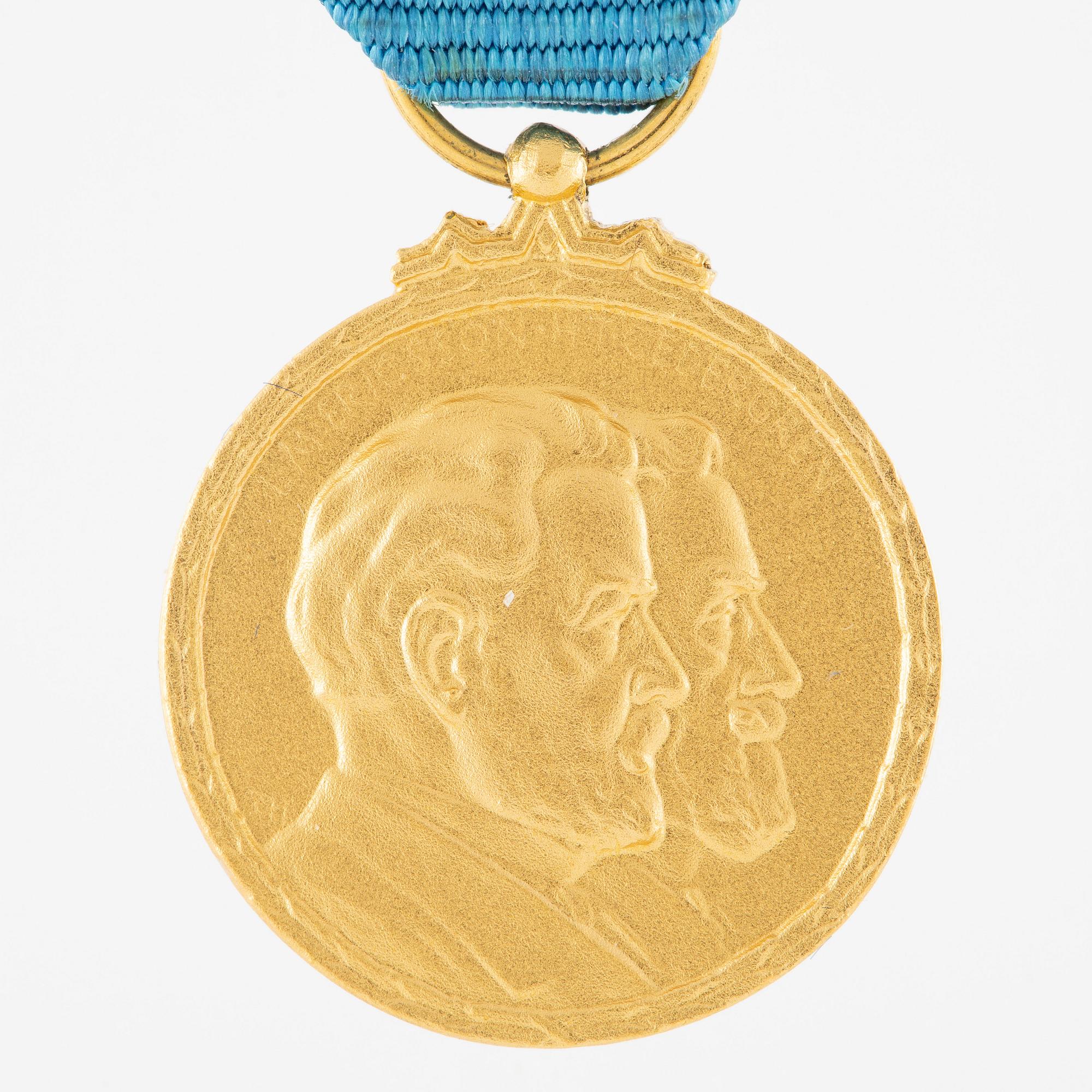 LM Ericsson medal 18K gold.