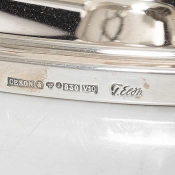 Tore Eldh, candlesticks, 4 pcs, silver K&EC, 1967, Ceson, Gothenburg 1995.