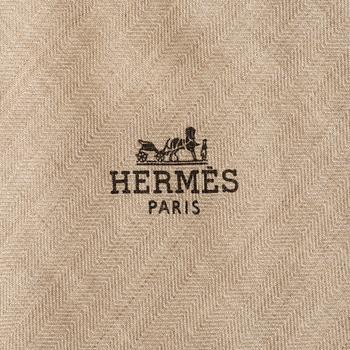 A shawl by Hermès.