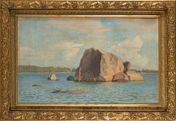 Väinö Blomstedt, Cliff in the sea.