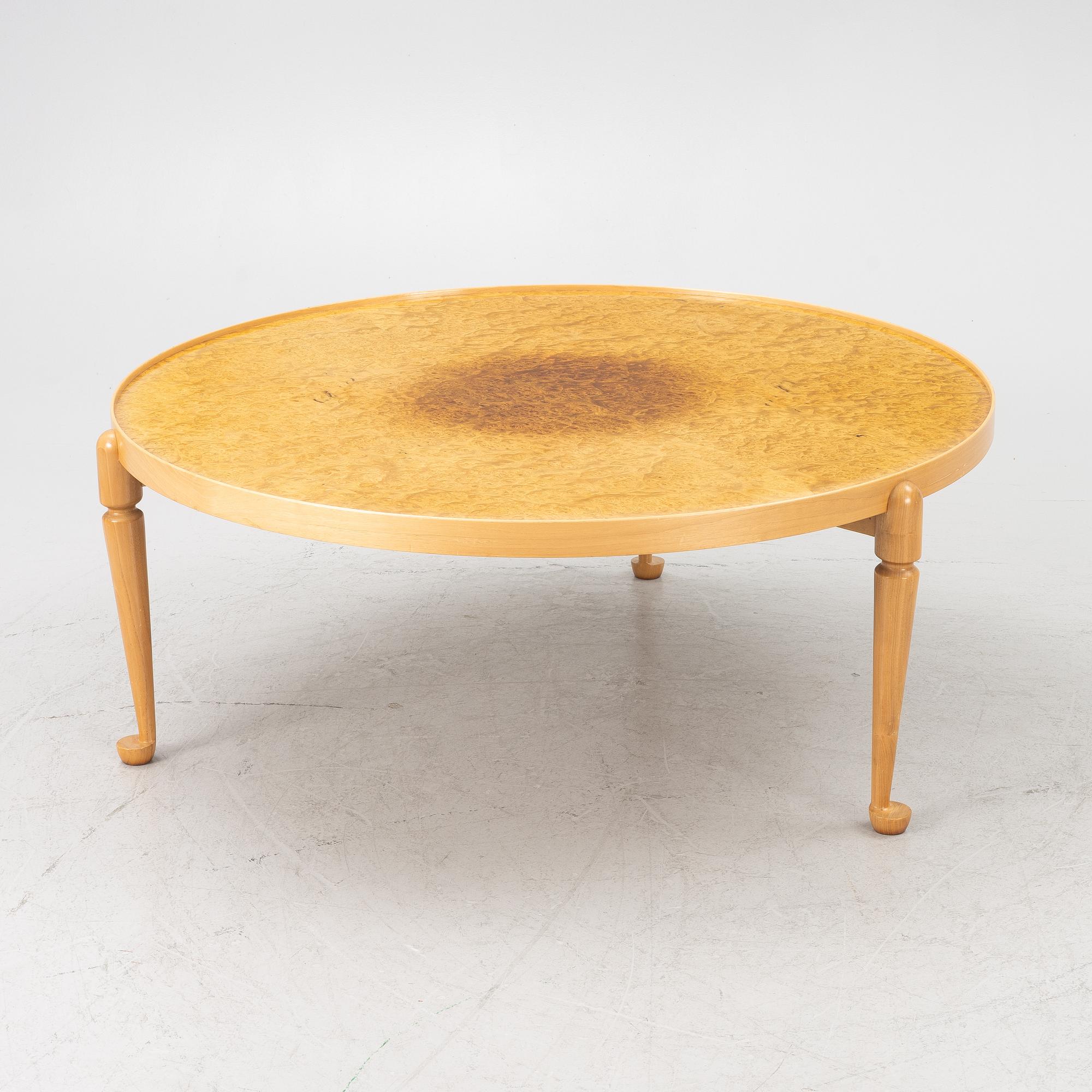 Josef Frank, coffee table, model B 2139, Svenskt Tenn, after 1985.
