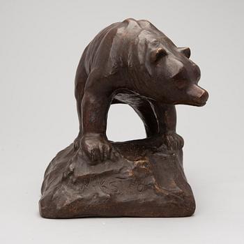 bronze, signed and numbered 16/30, later cast by Wikström museum at Visavuori.