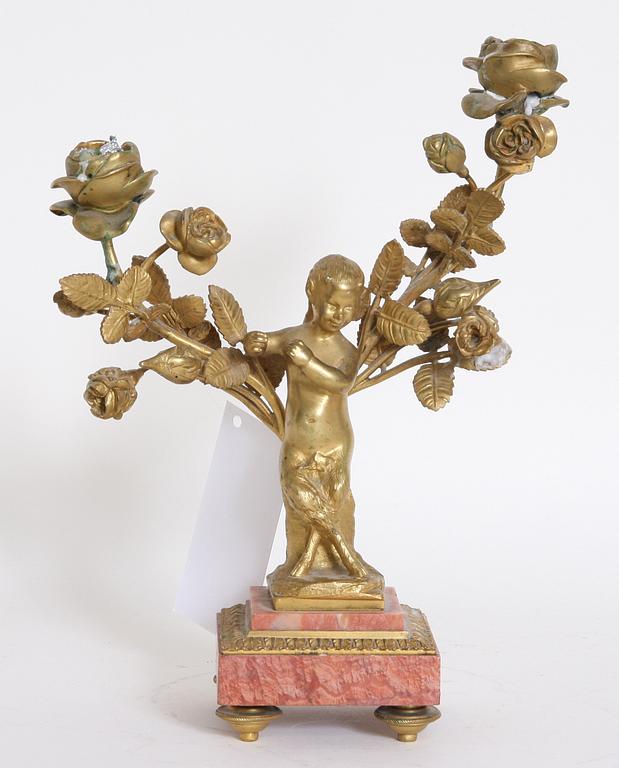 KANDELABER, ny-Louis seize, 1800/1900-tal.