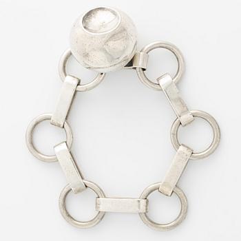 Sven-Erik Högberg armband silver samt ring silver KIJ.