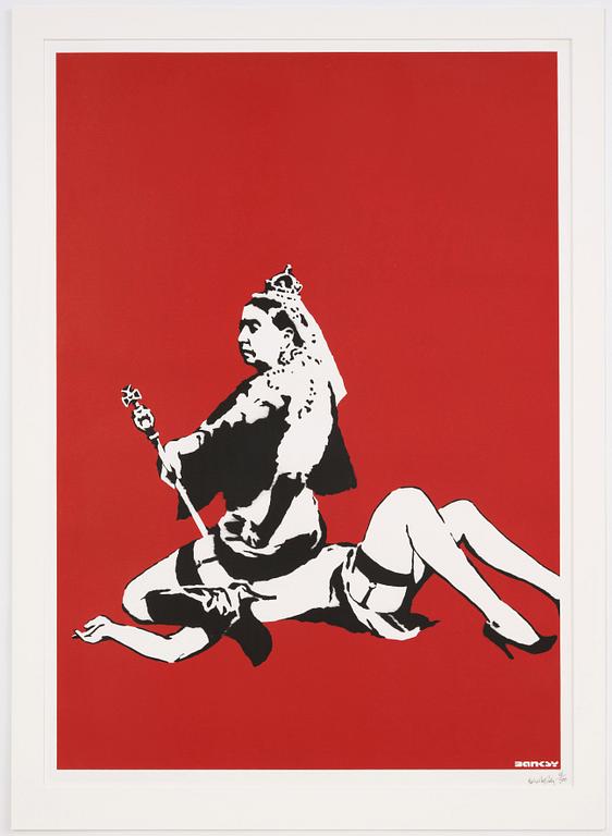 Banksy, "Queen Vic".