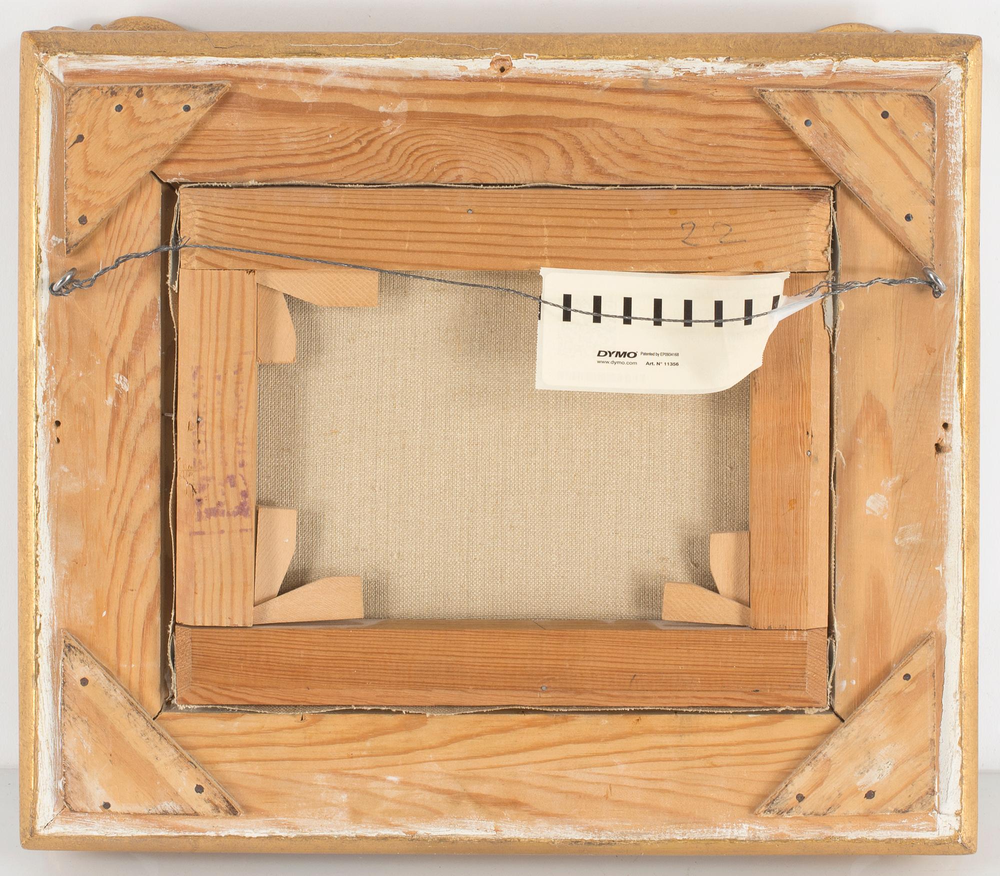 OKÄND KONSTNÄR, olja på duk, ett par, signerade Forti, 1900-talets början.