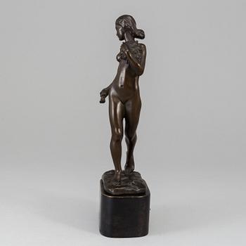 ARVID KNÖPPEL, Skulptur. Signerad och daterad. Gjutarstämpel. Brons.