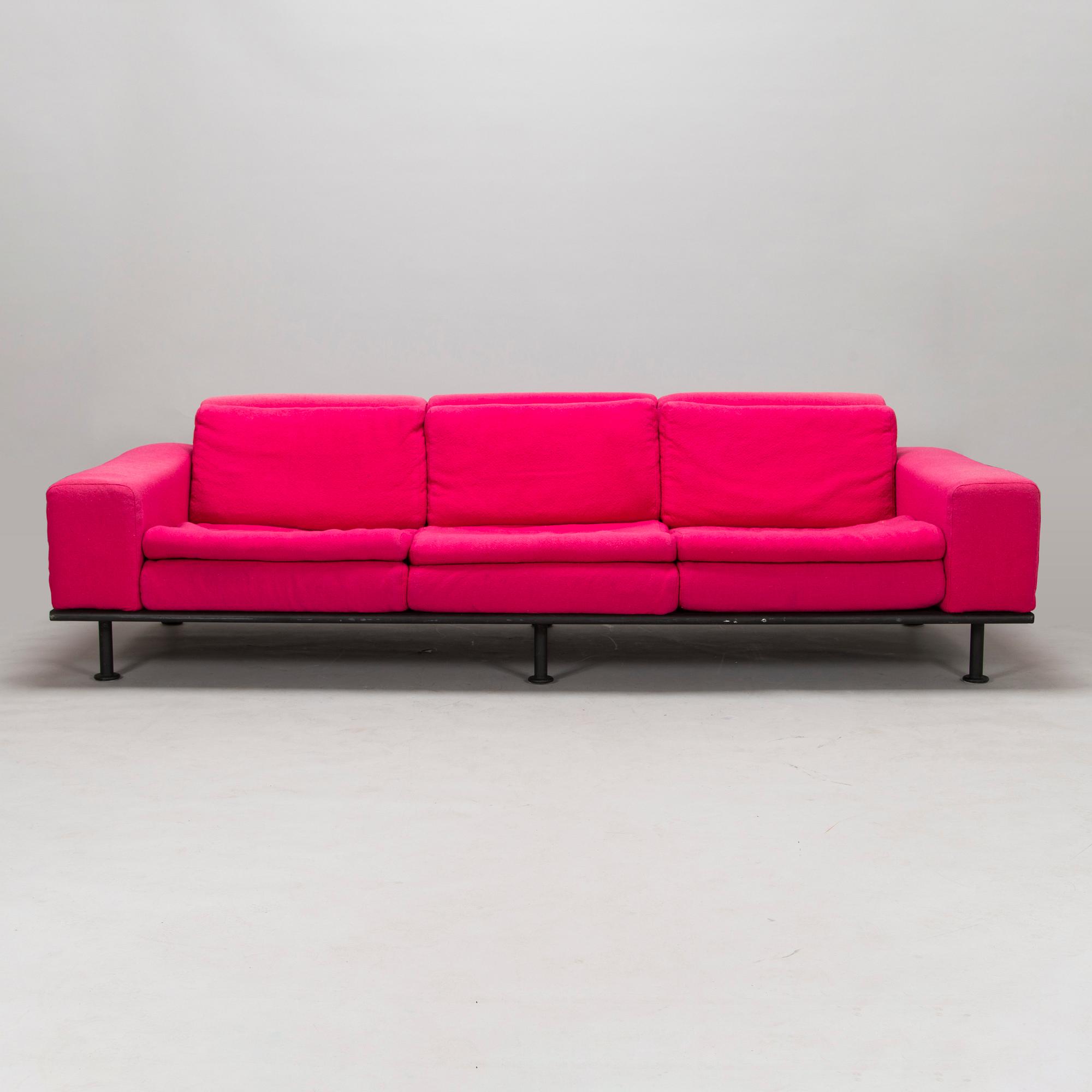 Yrjö Kukkapuro, soffa, "Variatio", Haimi, ca 1970. Modellen formgiven 1969.