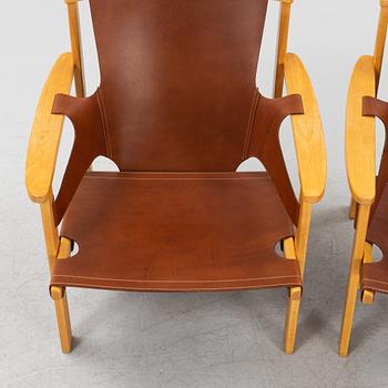 Carl-Axel Acking, fåtöljer, ett par, "Trienna", Nordiska Kompaniet.