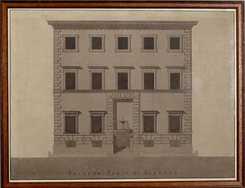 1800-LUKU/TAL TUNTEMATON/OKÄND, PALAZZO PORTO DI RIPETTA, tussi.