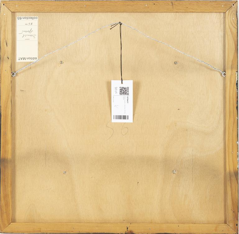 Daniel Spoerri, mixed media/assemblage, signed and numbered 56/100 on the backside label.