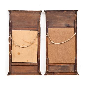 SPEGLAR, ett par, empirestil, 1800-tal.