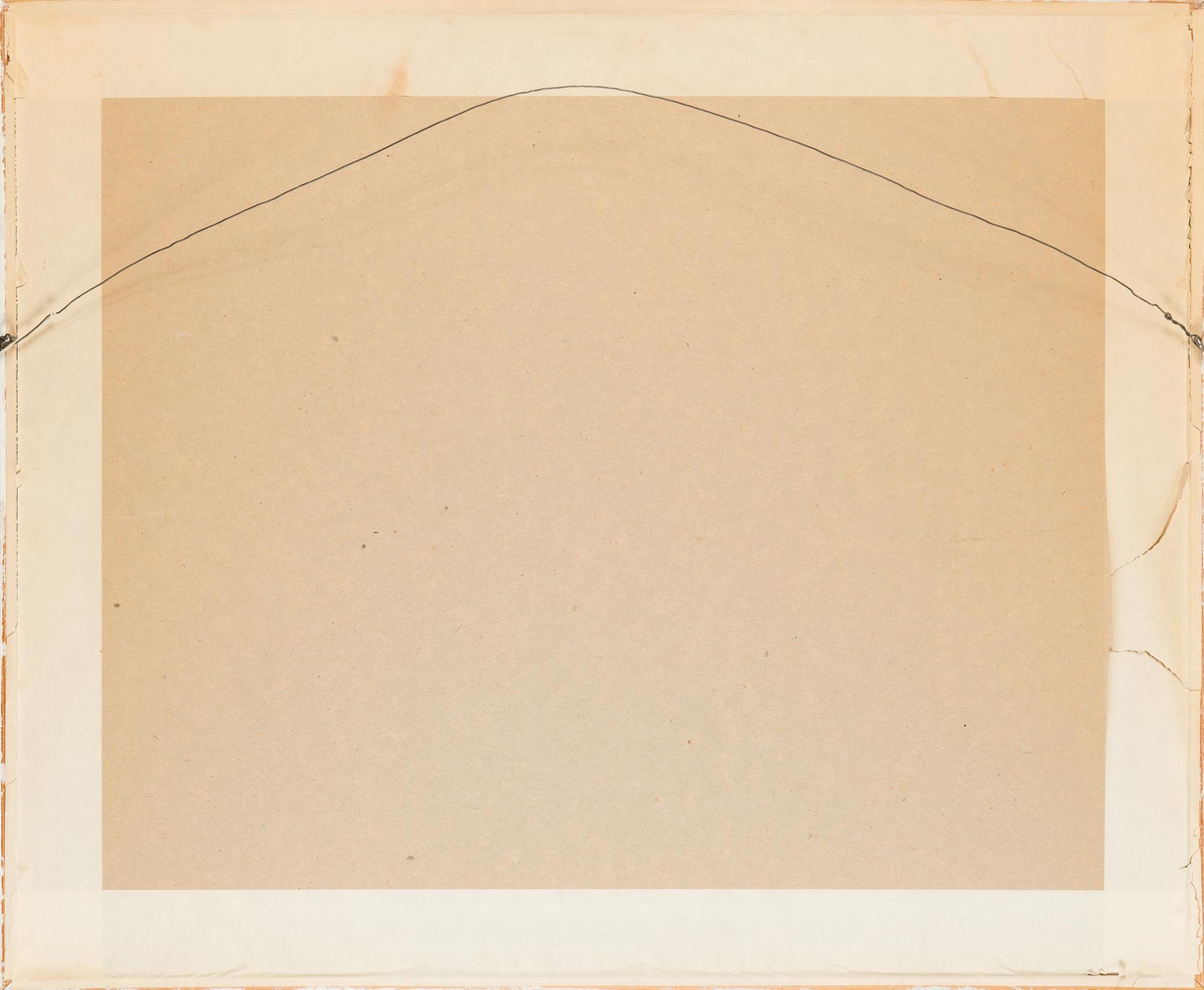 Kaljo Põllu, mezzotint, signed and dated 1978, numbered 6/50.