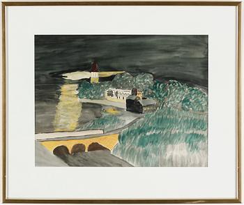 Primus Mortimer Pettersson · PRIMUS MORTIMER PETTERSSON, blandteknik, signerad 1 PMB.
