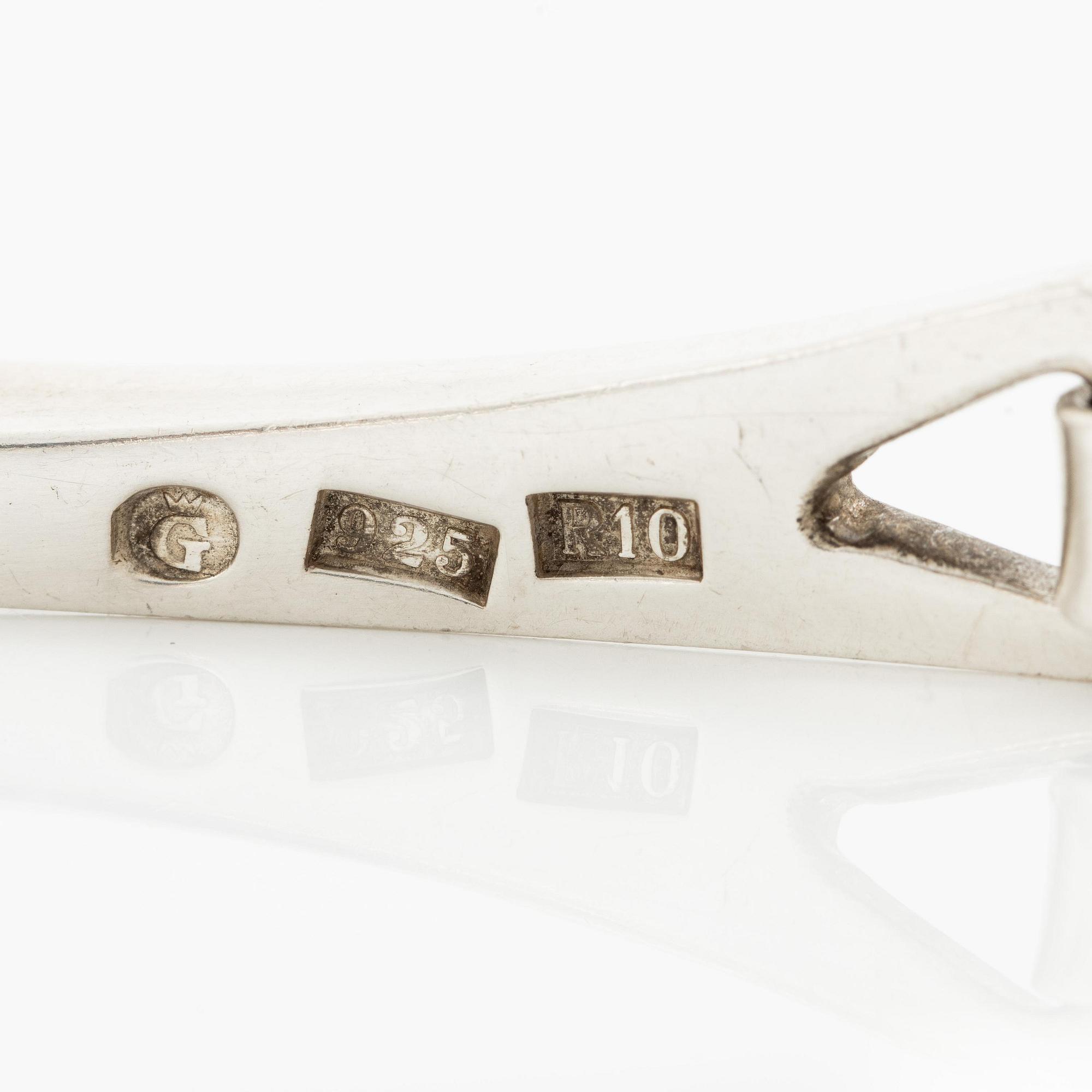 Sven-Erik Högberg, collier, sterlingsilver, Göteborg 1995 och 1997.
