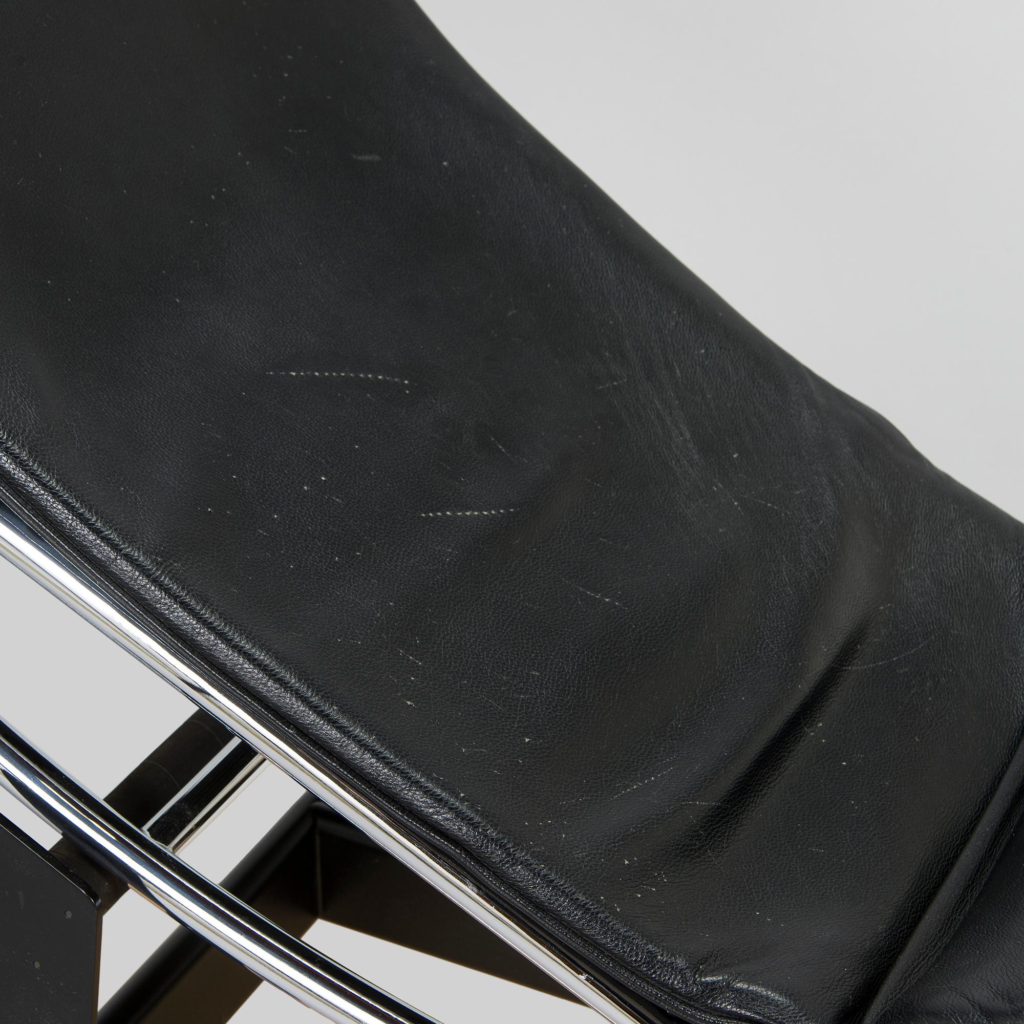 Le Corbusier, Pierre Jeanneret & Charlotte Perriand, a LC4" lounge chair, Cassina, Italy.