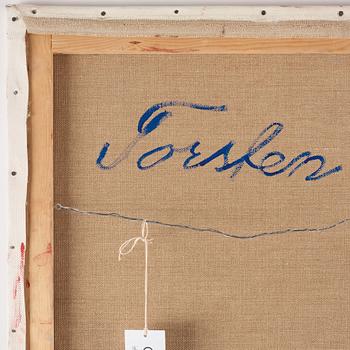 Torsten Andersson, 'Monument med droppe av blått blod. Den kreativa människans blod II'.