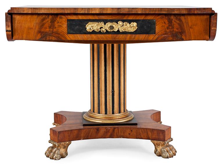 A Swedish Empire table.