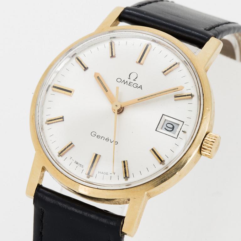 OMEGA, Genève, armbandsur, 34.5 mm.