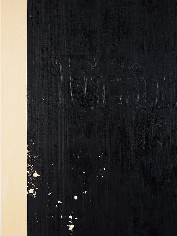 Alf Linder, oil on canvas.