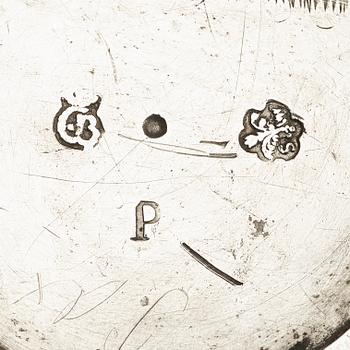 BÄGARE, av Sven Wallman, Göteborg 1707. Karolinsk.