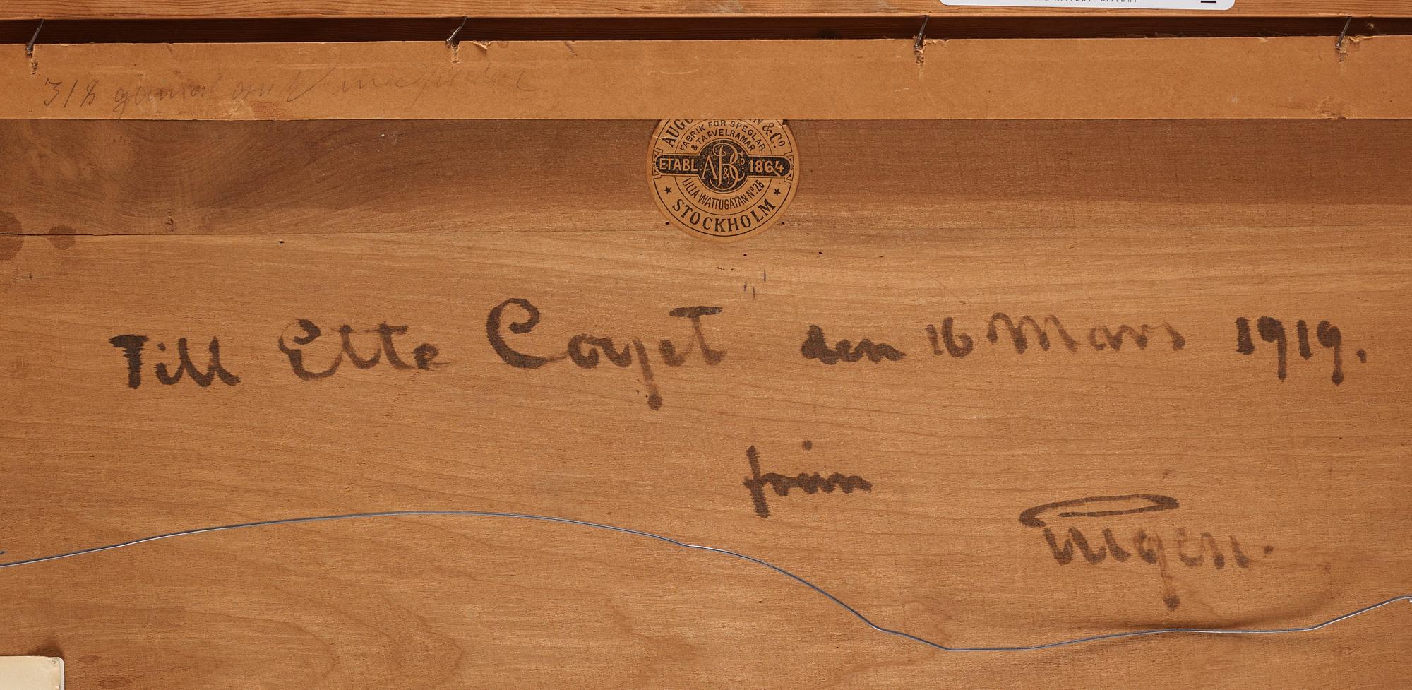 Prins Eugen, Trädet.