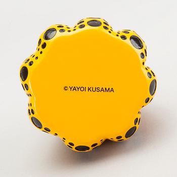 Yayoi Kusama, after, multiple, painted cast resin, published by Benesse Holdings, Inc., Naoshima, Japan, 2013.