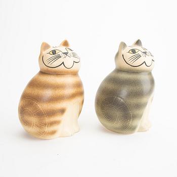 Lisa Larson, figuriner  2 st stengods.