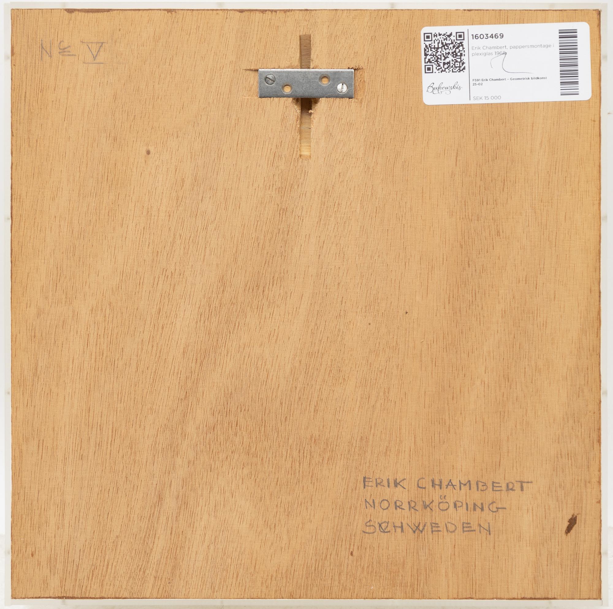 Erik Chambert, "No V".