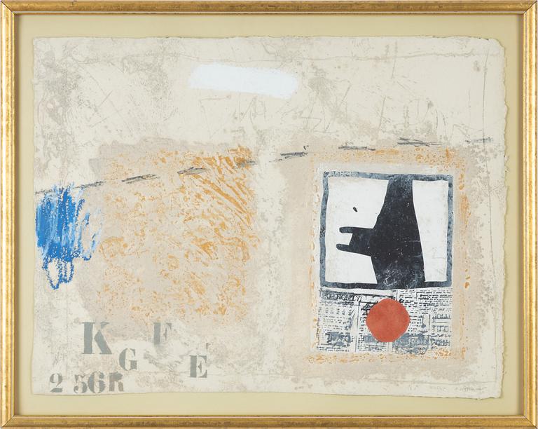 James Coignard, carborundum etching, signed 45/75.