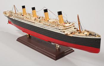 SKEPPSMODELL, "R.M.S Titanic", sent 1900-tal.