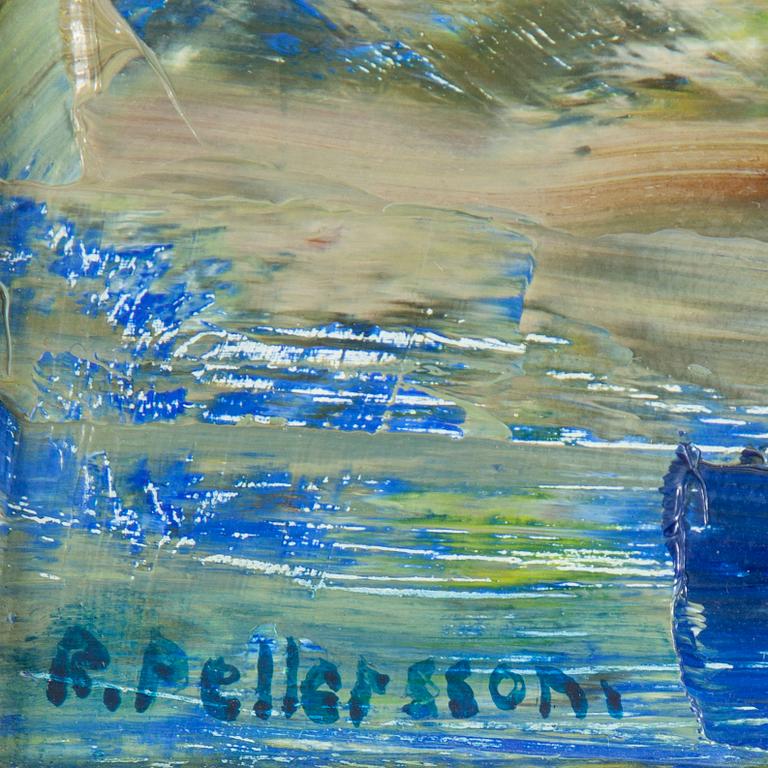 RUNE PETTERSSON, olja på pannå, signerad.