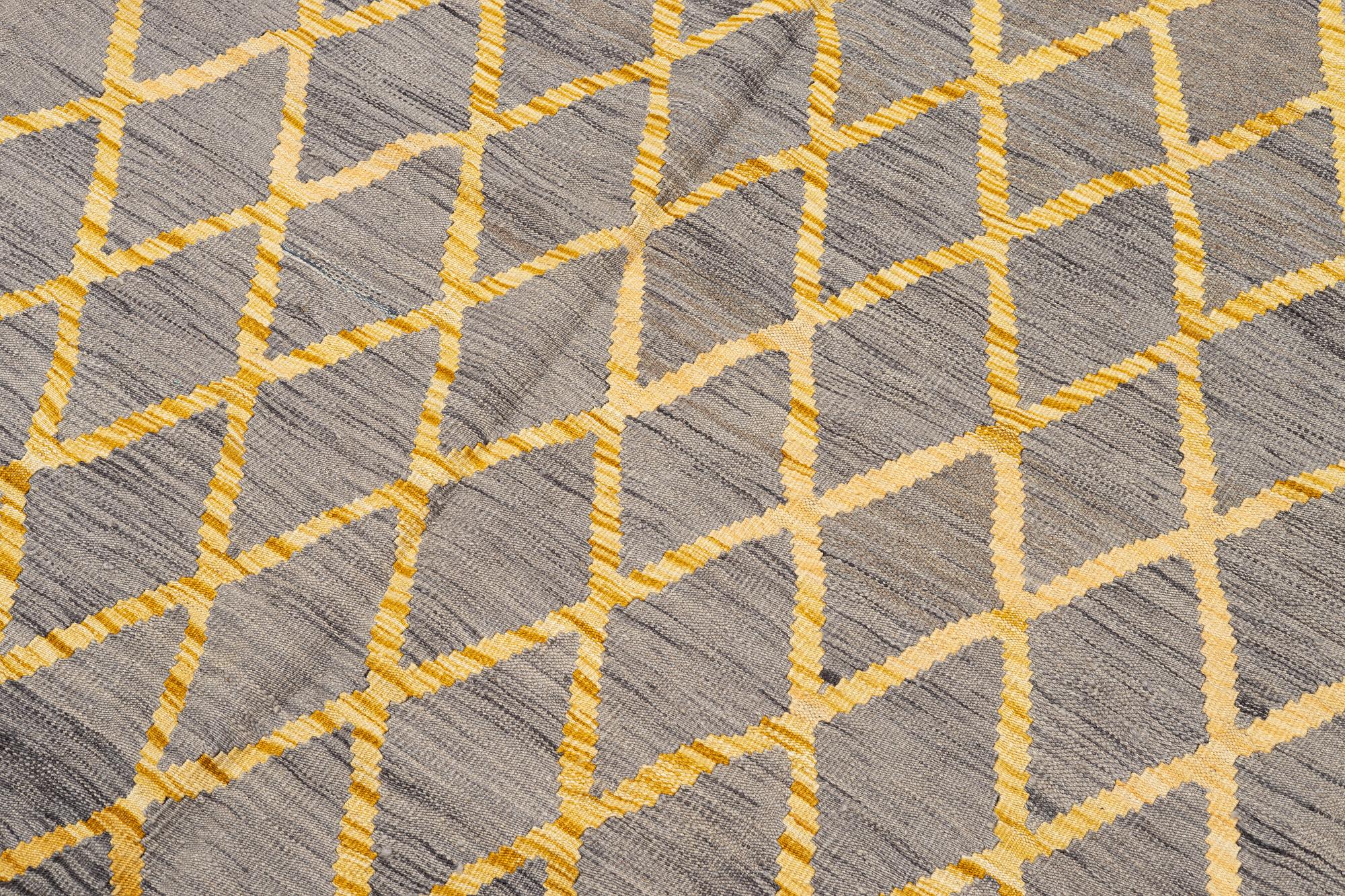 Carpet, kilim, approx. 194 x 162 cm.