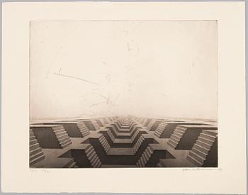 ANTTI RATALAHTI, etching, signed and dated -90, numbered 34/70.