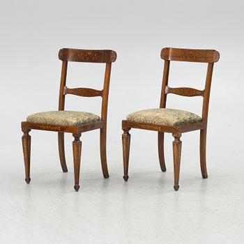 Chairs, a pair, Italy, circa 1900.