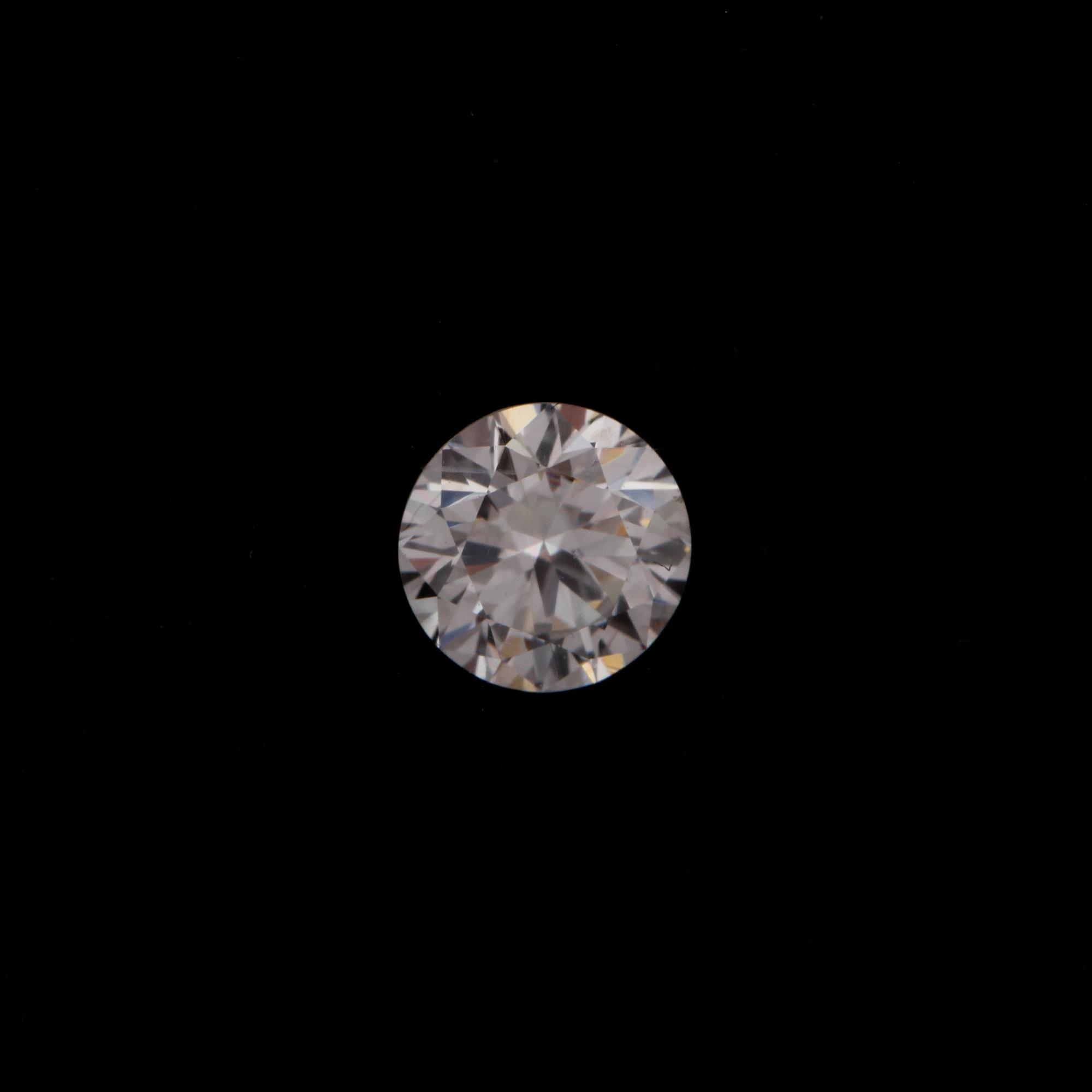 BRILJANTSLIPAD DIAMANT, oinfattad, 0.32 ct.