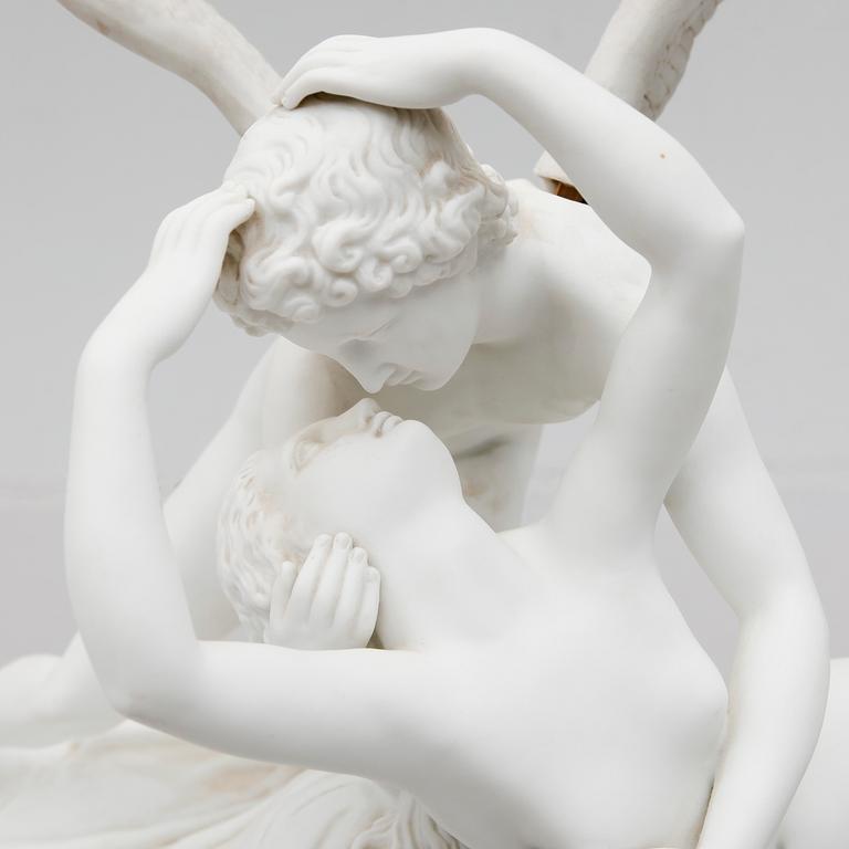 FIGURGRUPP, parian, 1900-talets första hälft.