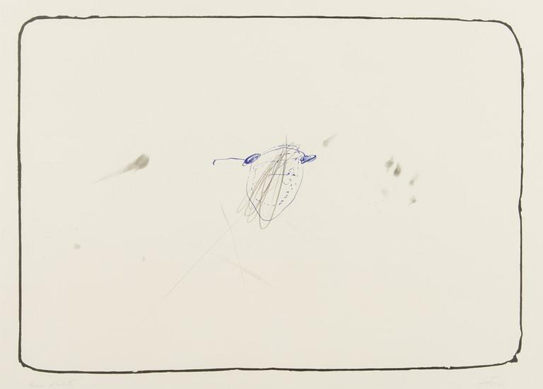 ANTONI TÀPIES, färglitografi, signerad och 
märkt epreuve d'artiste.