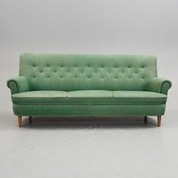 SOFFA, "Hemmakväll" Carl Malmsten, omkring 1900-talets mitt.