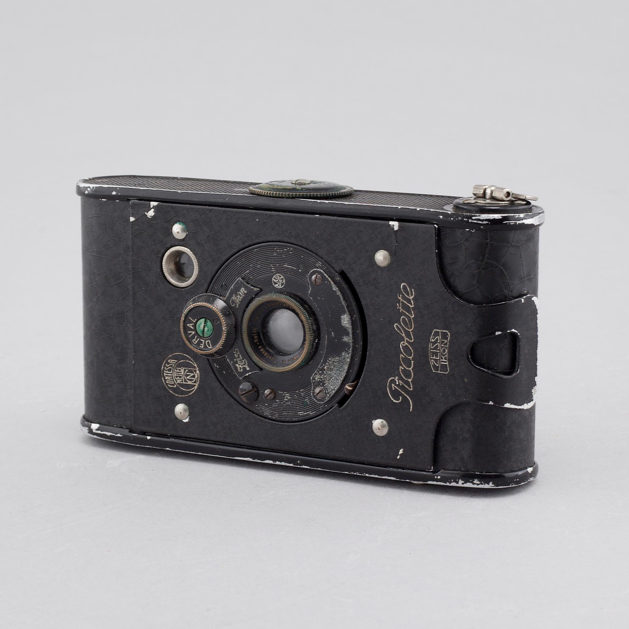 KAMERA, "Piccolette", Zeiss- Ikon, Contessa- Nettel Piccolette, 1900-talets första hälft.