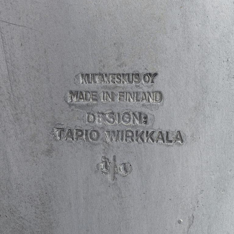 TAPIO WIRKKALA, FÅGELSKULPTUR. Kungsfiskare. Stämplad Made in Finland, Kultakeskus Oy, Design: Tapio Wirkkala, 1/1.